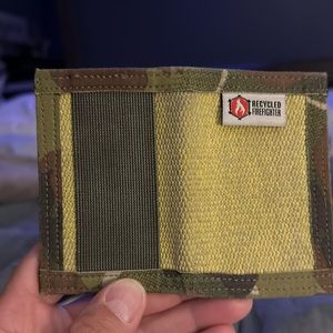 Recycled Firefighter brand wallet. This is “The Rookie” model
